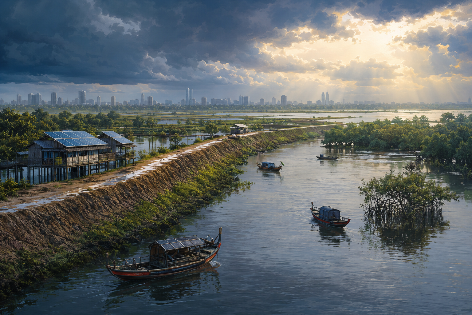 জলবায়ু সহনশীল উপকূল গড়ার পাঁচটি উপায়